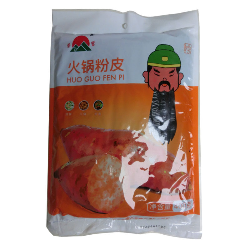 汉中陕西麻辣烫整箱蕨根粉皮