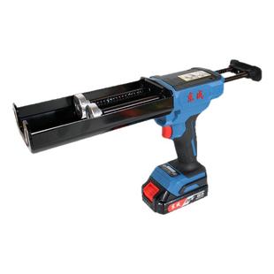 东成电动打胶枪锂电美缝胶枪充电式全自动玻璃胶双管AB胶瓷砖东城