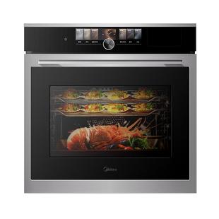 美的GD70嵌入式微蒸烤一体机家用78升大容量微波炉电烤箱