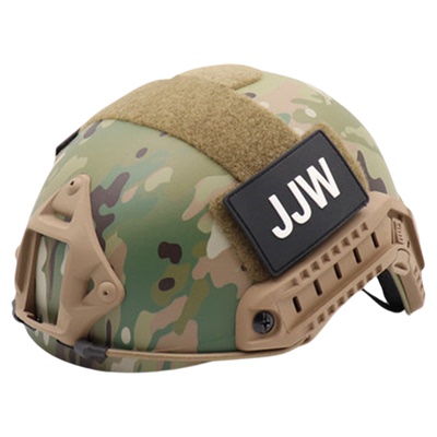 FAST MH四季原版迷彩防护头盔简易版风镜版真人CS野战装备ABS款