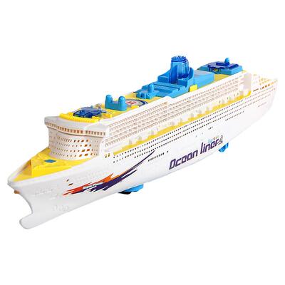 声光万向玩具游轮好玩