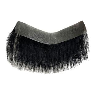 发际线假发贴男士前额刘海超薄仿真生物头皮全真发隐形无痕m型片