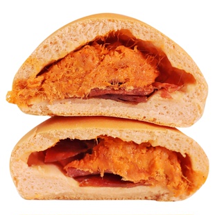 【番茄猪肉脯米】橡木盾大米面包夹心欧包手作学生代早餐健康饱腹