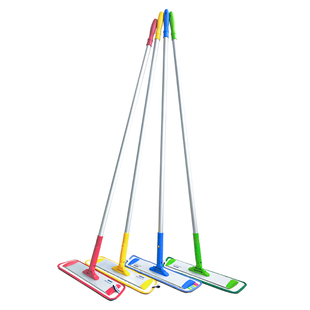 安格平板拖把酒店宾馆客房医院尘推铝合金地拖干湿两用粘布拖把