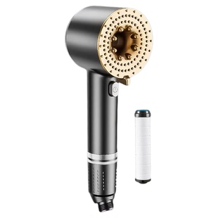超强双涡轮增压花洒喷头加压大出水量洗澡淋浴头浴室除氯浴霸套装