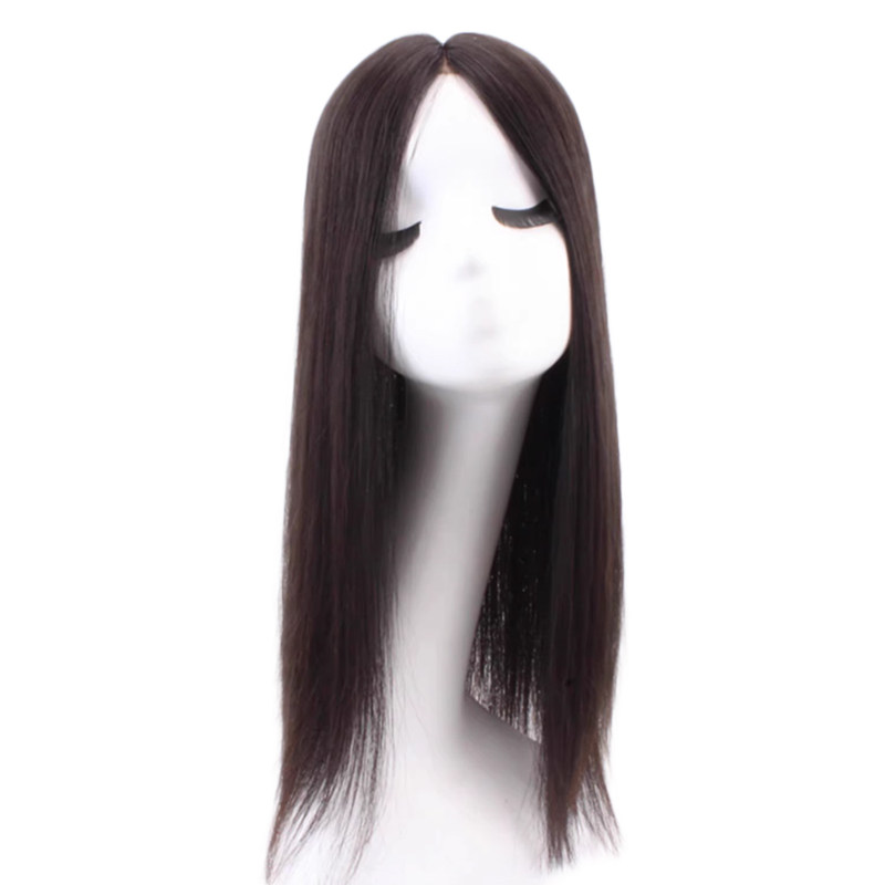 琪姐假发片NA米膜递针补发片头顶蓬松无痕遮白发无黑边黑点全真发