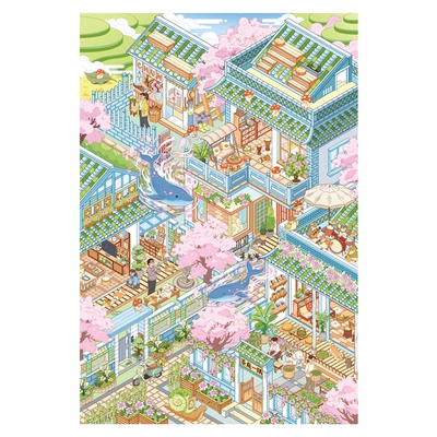 朝釉25.0造景贴纸打发时间