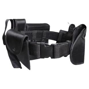 保安多功能腰带执勤巡逻武装带商场医院学校保安装备腰带尼龙黑色