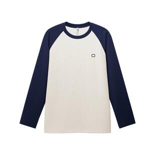 【王一博同款】蕉内非常502Regular男女同款三防长袖休闲红色t恤