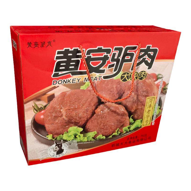 山东菏泽特产大为黄安即食熟驴肉