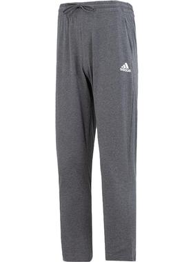 【自营】Adidas阿迪达斯裤子男裤运动裤直筒裤训练灰色长裤IC9412