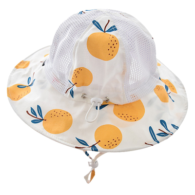 婴儿夏季薄款宝宝女童网格遮阳帽