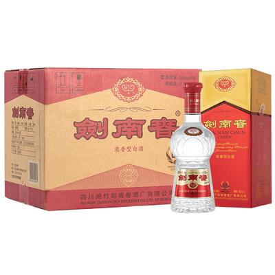 剑南春水晶剑52度陶坛558ml*6瓶