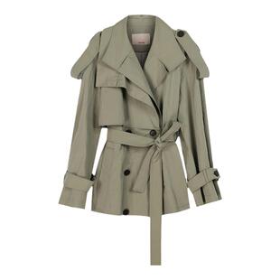 【佳雪佳敏直播精选】陈昊宇同款PHISM新款女款风衣外套薄款风衣