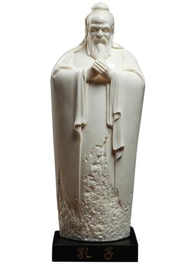 《孔子》陶瓷张明贵手签作品