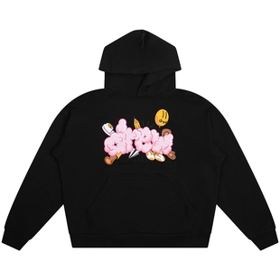 drew house joy笑脸气球涂鸦连帽卫衣