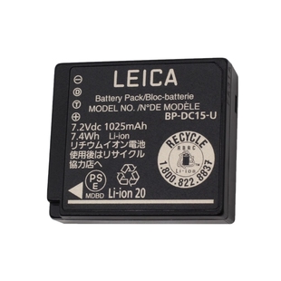 LEICA徕卡相机D-lux8 typ109 D6 CLUX7莱卡BP-DC15原装电池充电器