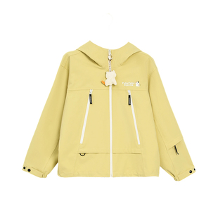 livheartkids 防风大童冲锋外套女2025新款儿童休闲户外女童外套