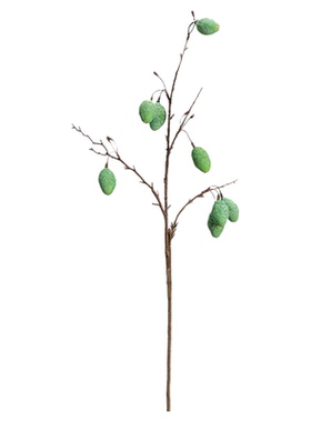 仿真木桃干花浆果摄影道具花摆件