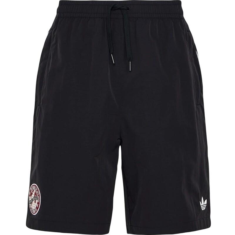 adidas阿迪达斯三叶草男子BLK SHORTS休闲三条纹运动短裤KY3339