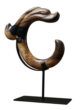 木化石雕刻古龙造型摆件艺术品天然硅化木家居收藏摆饰博古架玄关