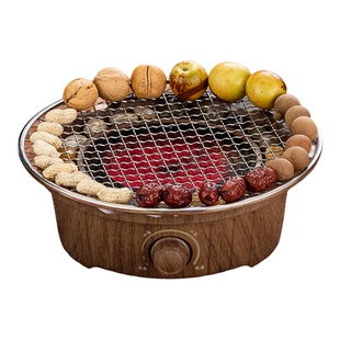 2026新款围炉煮茶烤火炉套装家用室内电陶炉煮茶器具全套玻璃茶壶