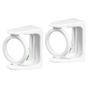 旋转挂环帘杆斜角伸缩杆固定托厨房挂杆门帘窗户旋转式挂钩免打孔