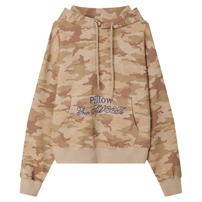 迷彩连帽卫衣休闲潮流迷彩