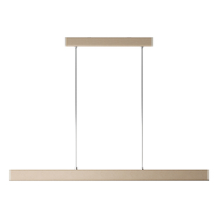 飞利浦环保餐厅吊灯全光谱长条一字客厅书房简约极简餐桌灯具E9