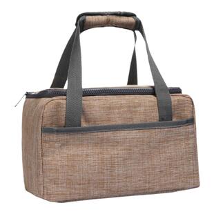 男生款饭盒袋大号大容量手提包便当袋保温袋铝箔加厚防水便当包