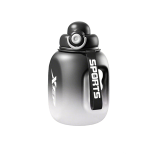 特步水杯大容量耐高温吨桶吨男生渐变运动水壶大肚健身顿顿桶夏季