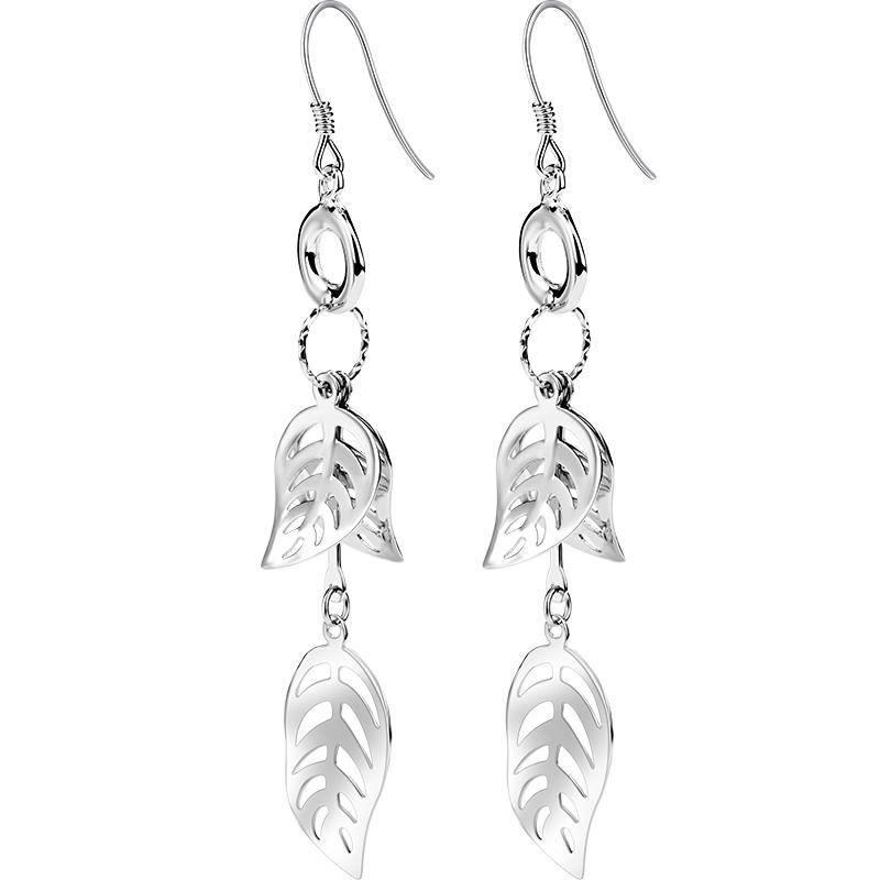 老银匠s925银流苏纯银耳坠女银耳饰小众设计情人节礼物银耳饰女士