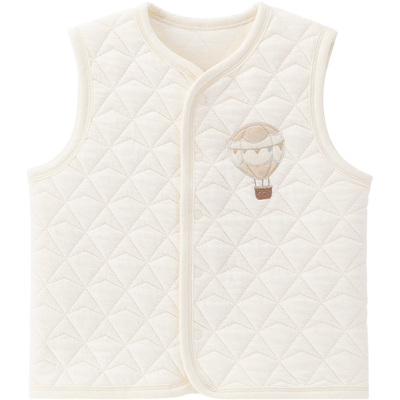 宝宝夹丝棉无袖马甲冬季