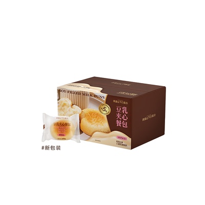 青城山下白素贞豆乳餐包健康早餐速食露营休闲零食蛋糕夹心面包