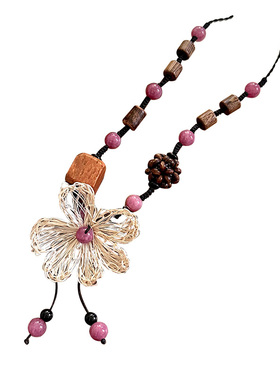 新中式菩提花小众项链