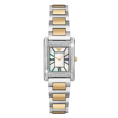 520送女朋友礼物Armani阿玛尼小方表轻奢小众女士腕表AR11642