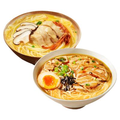 佛山竹蓉记葱蒜豚骨待煮竹升面