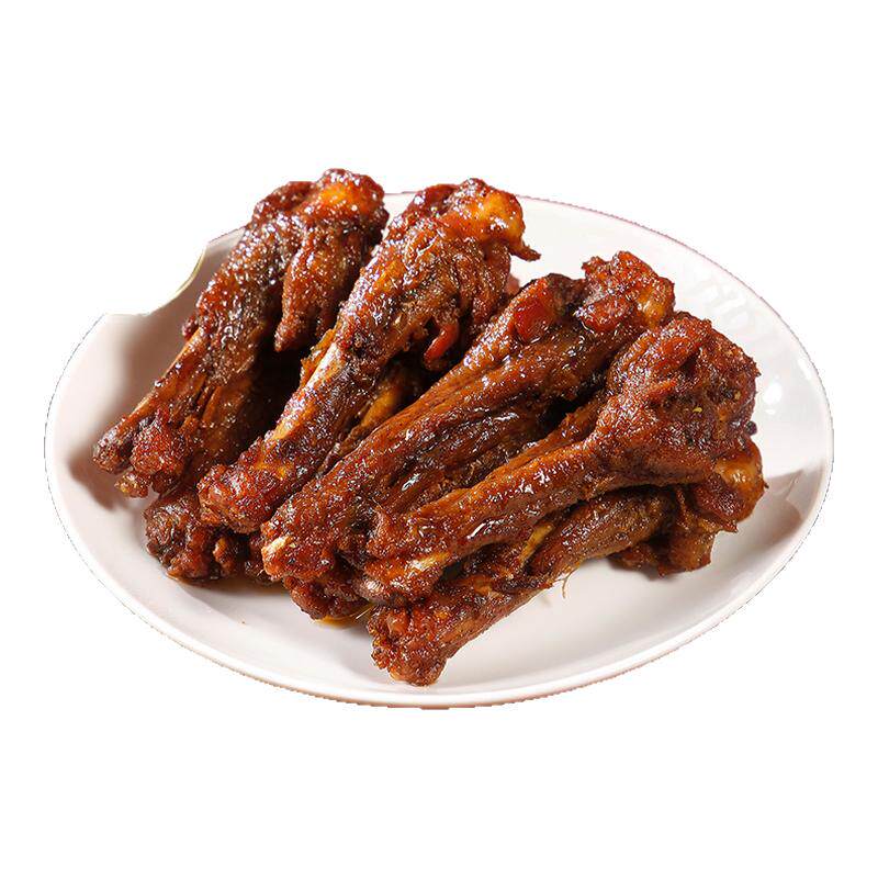 饿马鸭翅根高蛋白鸭肉零食开袋即鸭肉零食