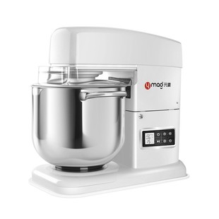 元麦YM-7600厨师机静音家用揉面机商用和面机7L搅拌打蛋器料理机