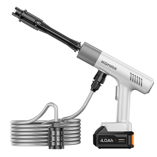 无线洗车机家用锂电便携式高压水枪增压大功率强力水泵清洗车神器