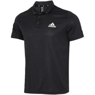 Adidas阿迪达斯男子短袖2026夏季翻领POLO衫半袖T恤JG0985 IS2294