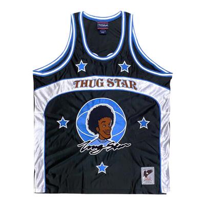 acusa复古hiphop篮球衣宽松肩带