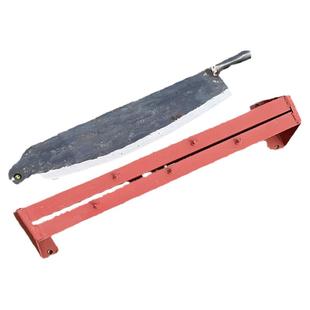 铡刀小型切草刀草药闸刀手动切青草稻草切鲜玉米杆瓜秧树苗切草机