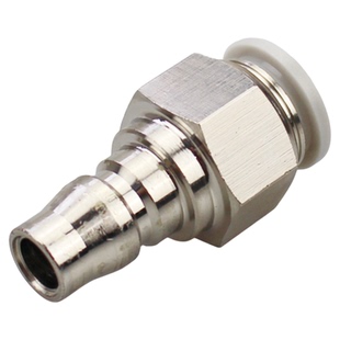 气动C式快速接头PP公头快插10/20/30/40快接气管4 6 8 10 12mm