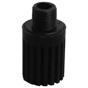 气动隔膜泵配件QBY消音器金属不锈钢塑料消声器消除噪音QBY3QBK泵