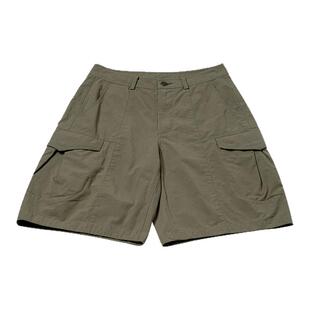 RHER STUDIO“工装军绿”夏季户外多袋工装短裤宽松透气阔腿裤K27