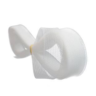 粗网细网1-20cm黑白透明网鱼骨辅料弹力网大卷舞蹈婚纱裙撑定型带