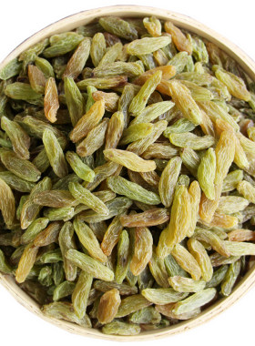 花间肴大颗粒绿香妃葡萄干500g