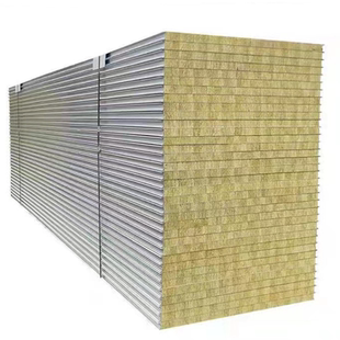 佛山厂家彩钢隔热音防火板墙体外保温体系板岩棉板外墙装饰保温