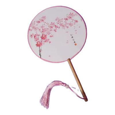 桃花笑古典舞舞蹈专用团扇